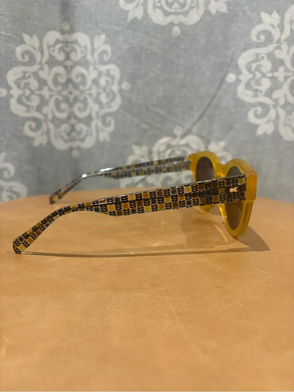 Orla Kiely OK37 Amber Brown Sunglasses